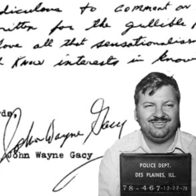 John Wayne Gacy Handwriting