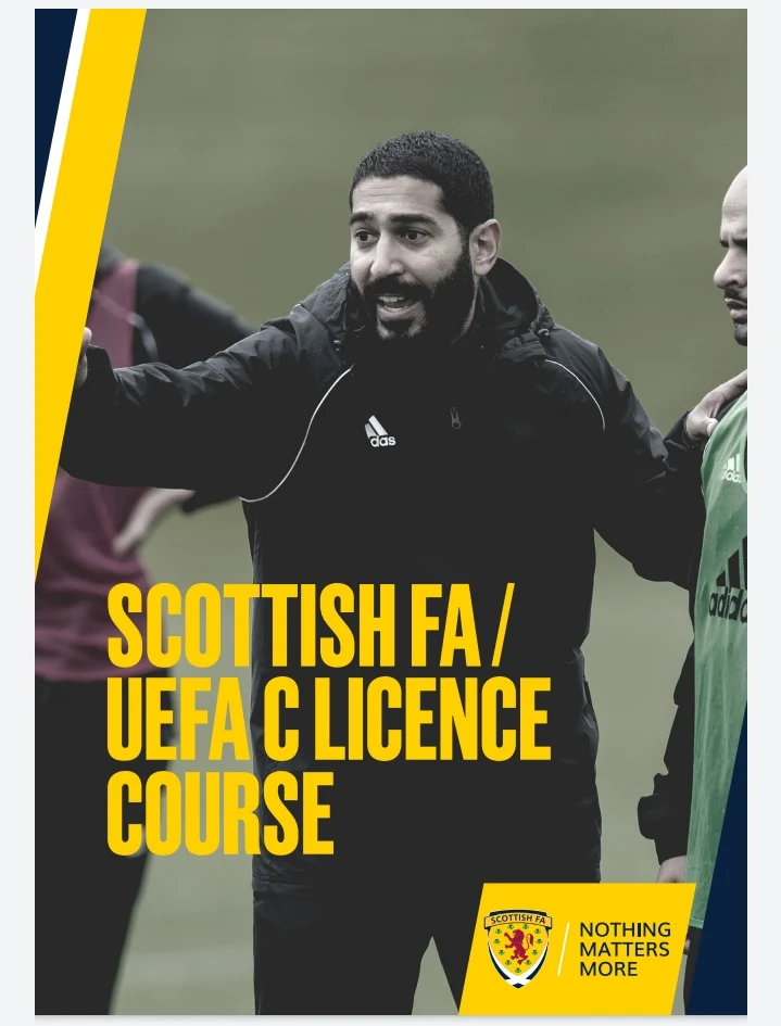 SCOTTISH FA / UEFA C LICENCE COURSE