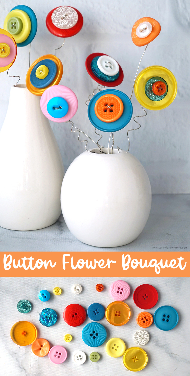 Button Flower Bouquet