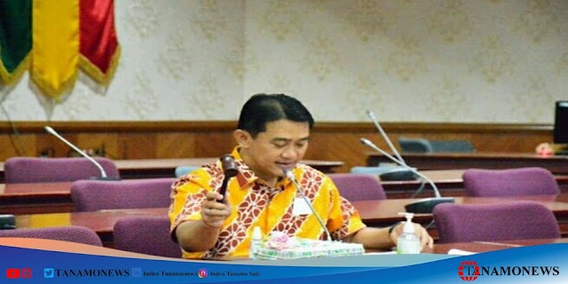 Wakil Ketua DPRD Riau Hardianto Pimpin Rapat Banmus, Revisi I Kegiatan Bulan Maret 2022