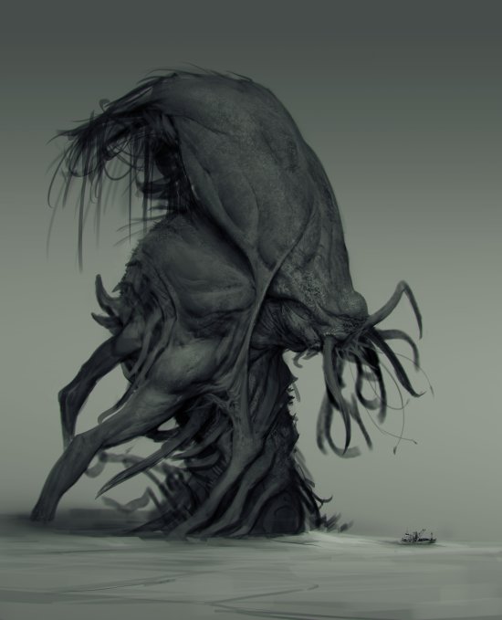 Anthony Jones artstation deviantart arte ilustrações sombrias fantasia ficção terror