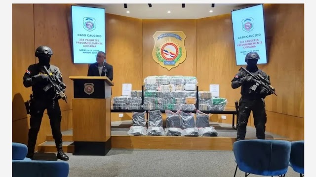 DNCD se incauta 233 paquetes de coca en Puerto Caucedo