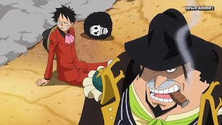 ワンピースアニメ WCI編 834話 ベッジ ルフィ Monkey D. Luffy | ONE PIECE ホールケーキアイランド編