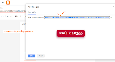 add Animated Download Button in Blogger 3