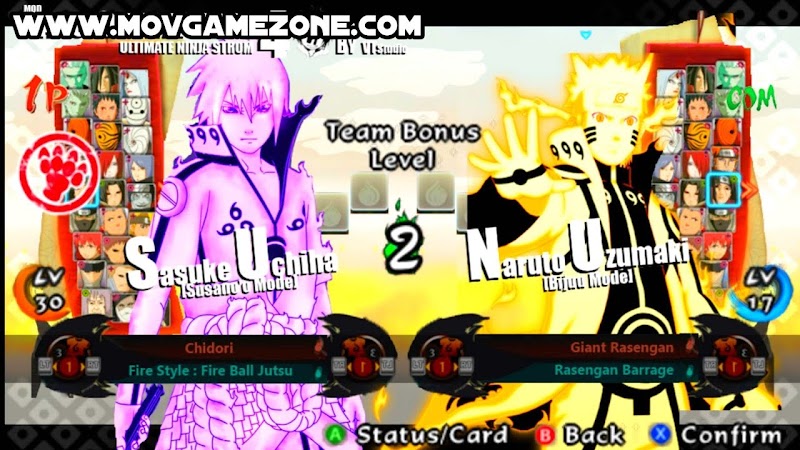 Naruto Shippuden Ultimate Ninja Storm 4 [NSUNI MOD] PPSSPP ISO + [Guide to Install]