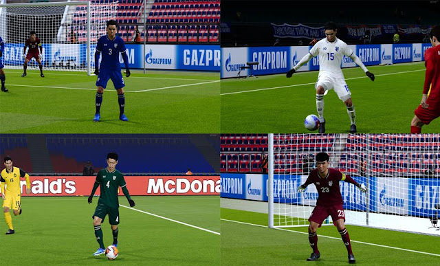 Thailand 21-22 Kits For eFootball PES 2021