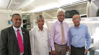 CAN 2021 : Le président Azali accompagné d'une forte délégation s'envole pour Yaoundé