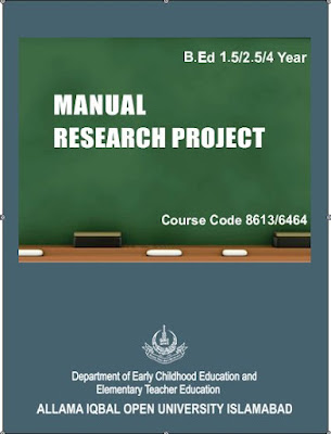 AIOU Research project 8613 solved spring 2021 Resolving Conflict To investigate resolving conflicts during classroom learning at grade 6th level children