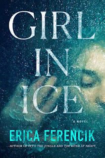 Girl in ice cover