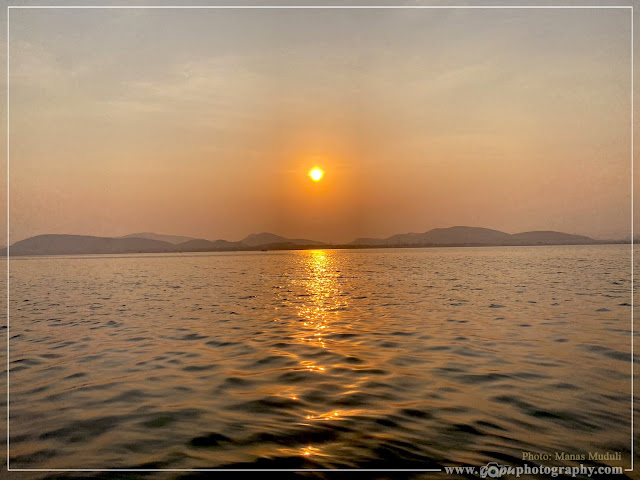 Beautiful Sunset at Rambha, Chilika