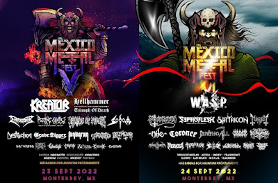 MÉXICO METAL FEST 2022 Edición V Y VI