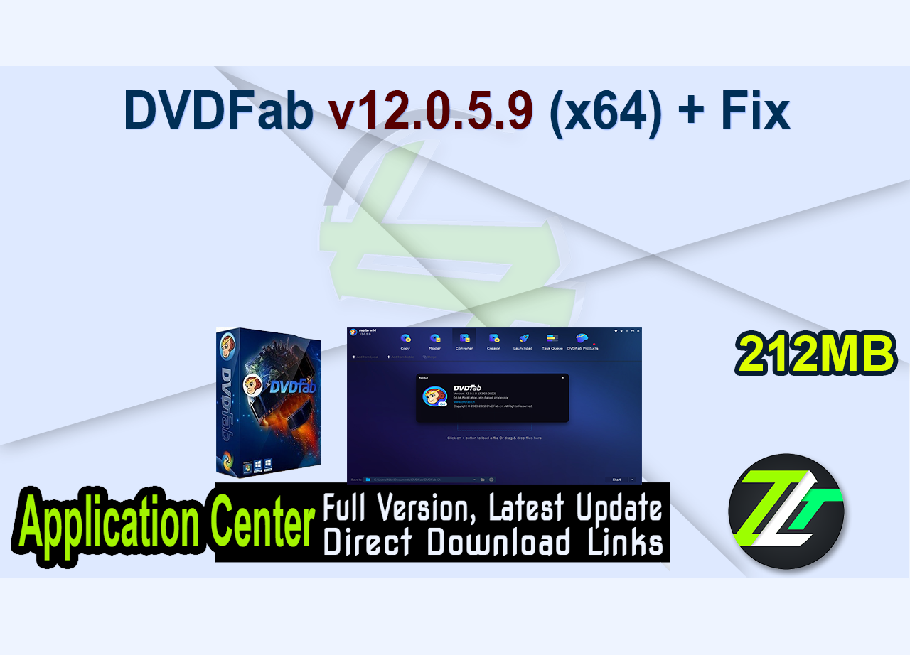 DVDFab v12.0.5.9 (x64) + Fix