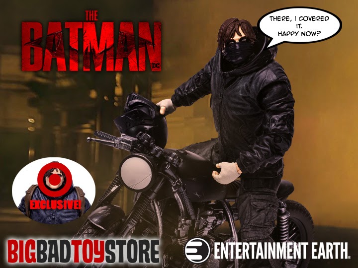 The Batman Movie Drifter Bruce Wayne and Motorcycle Figures by McFarlane  Toys revealed and preorders live