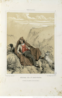 Название :  Pâtre de St. Sauveur (Hautes Pyrénées) Автор  :  Ferogio (1805-1888). Illustrateur