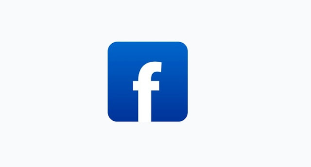 Blue Gradient Faceboom Icon
