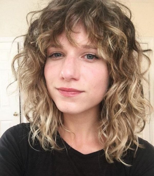 #curlyhairfringe