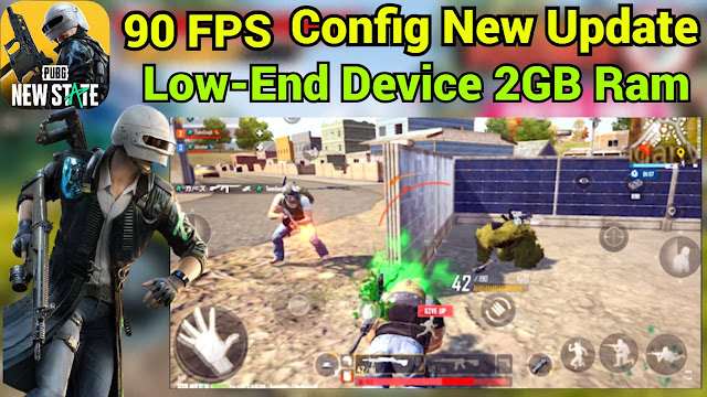 PUBG New State 120 fps Unlock Config File