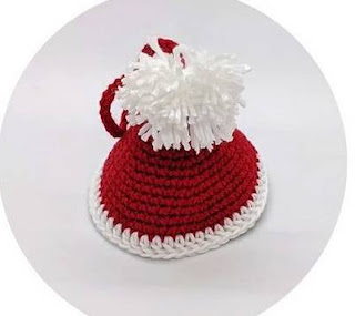 PATRON GRATIS GORRO PAPA NOEL AMIGURUMI 56623