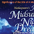 Examine the significance of the title of A Midsummer Night's Dream - Summary & Analysis