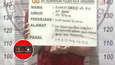 Simpan Sabu di Bungkus Rokok, Aseng Diciduk Satresnarkoba Polresta Tangerang