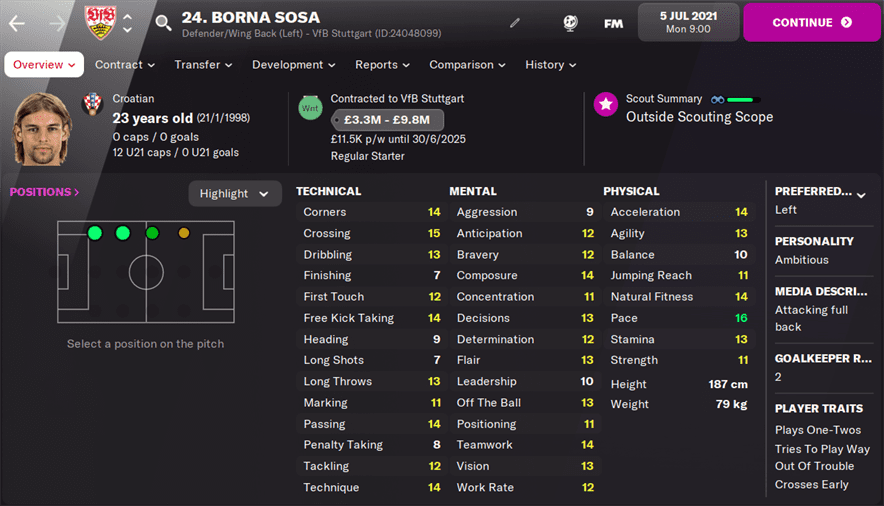 FM22 Borna Sosa