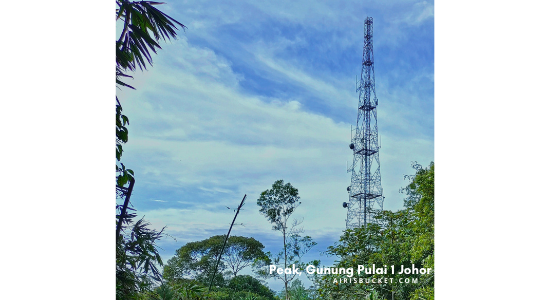 pengalaman hiking mendaki Gunung Pulai 1 Johor