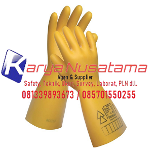 Ready Stock Alat Safety Anti - Electric Gloves Elsec 20kV & 30kV di Riau