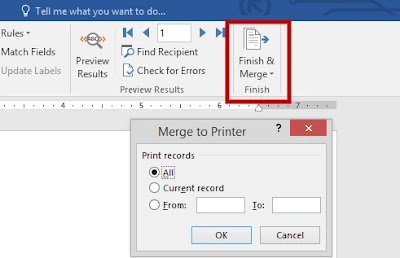 What is mail merge