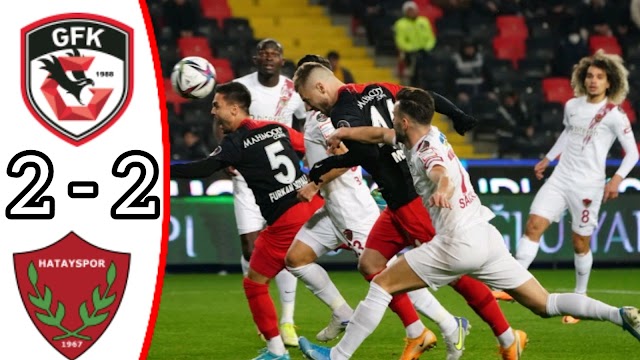 Gaziantep vs Hatayspor 2-2 / Alexandru Maxim Goals and Extended Highlights / Super Lig 