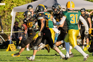 Sportfotografie American Football Münster Blackhawks Cologne Crocodiles Olaf Kerber