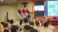 Cegah Anggota Terkena Jantung Koroner Polda Sumsel Adakan Penyuluhan Kesehatan Terhadap Satgas OMB Musi 2024