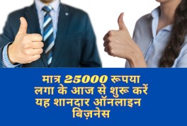 मात्र 25000 रूपया लगा के आज से शुरू करें यह शानदार ऑनलाइन  बिज़नेस ! Business Ideas in Hindi