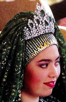 emerald tiara queen saleha brunei princess rashidah