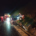 Mulher morre e homem fica ferido em acidente na BR-376, em Mauá da Serra