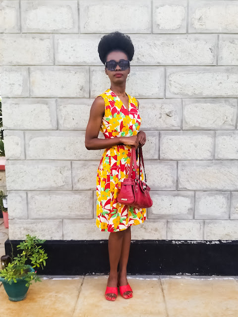 How I Styled My Colorful Skater Dress