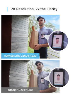 eufy Security - Smart Wi-Fi Video Doorbell 2K Pro Wired