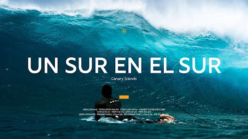 Un sur en el sur Jonathan Gonzalez Surfing Tenerife