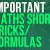 105 Maths Short Tricks and Formulas Olive Board PDF Download