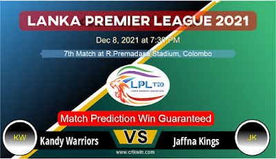 JK vs KW 7th Lanka Premier League Match ball by ball prediction 100% Sure from R.Premadasa Stadium, Colombo Confirmed by Global Famous No.1 Predictor Cricket Match Expert
