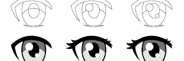 How to Draw Female Anime Eyes Easily