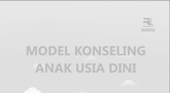 Download Buku Model Konseling Anak Usia Dini