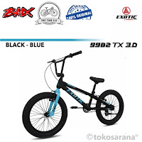 sepeda bmx exotic et9982tx 3.0 fat tire bike