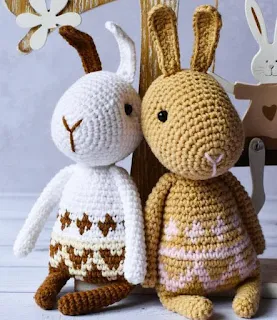 PATRON GRATIS CONEJO AMIGURUMI 50688 🐰