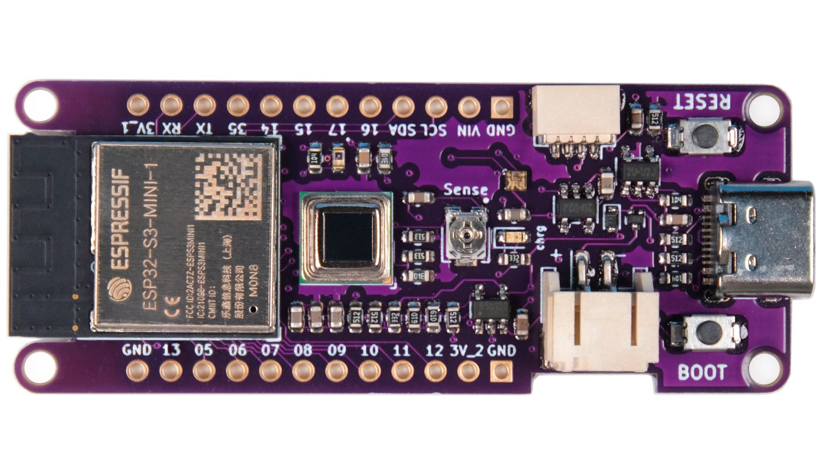 Bee Motion S3 is a compact, open-source ESP32-S3 PIR motion sensing board