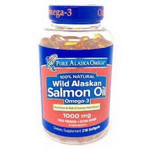 Viên Uống Dầu Cá Hồi Pure Alaska Salmon Oil Omega 3 Hàng Mỹ Xách Tay