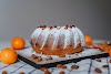 Budín de naranja y jengibre.