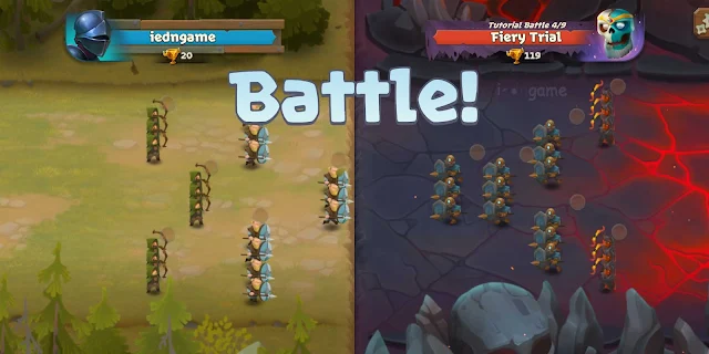لعبة Battle Legion Mass Battler | لعبة معارك الجيوش الإستراتيجية