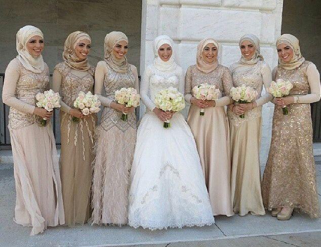 Bridesmaid,hijab