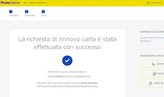 Guida per rinnovare la carta postepay online