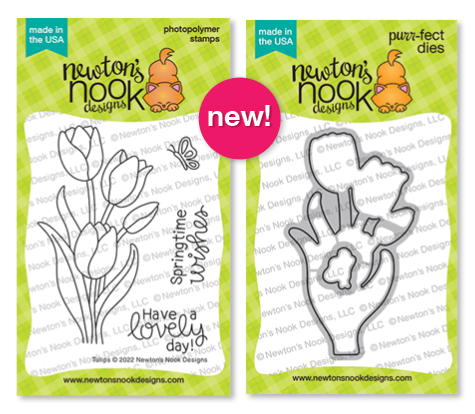 Tulips | Floral Stamp Set by Newton's Nook Designs